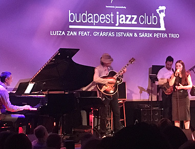 Harmónia Jazz Műhely - BJC - Luiza Zan, Gyárfás Istán és a Sárik Péter Trió